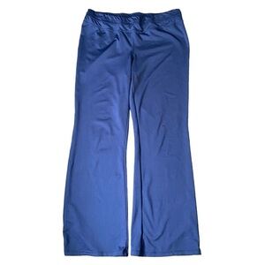 Motherhood Maternity Blue Career Yoga Pants Flare Size Medium